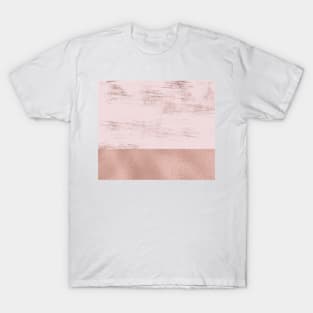 Rose gold street concrete II T-Shirt